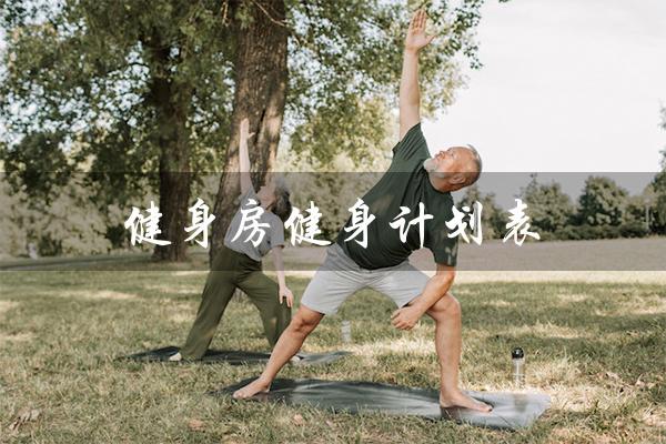 健身房健身计划表（新手健身房健身计划表是什么）